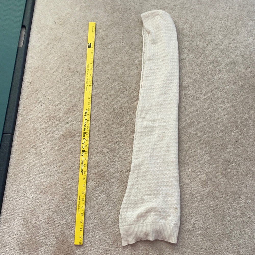 Banana Republic White Cream color Scarf